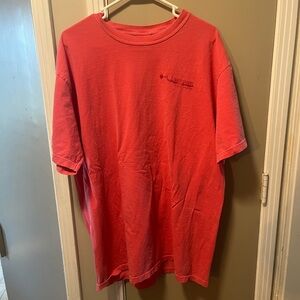 Bootleggers Comfort Colors Coral Short Sleeve Tee